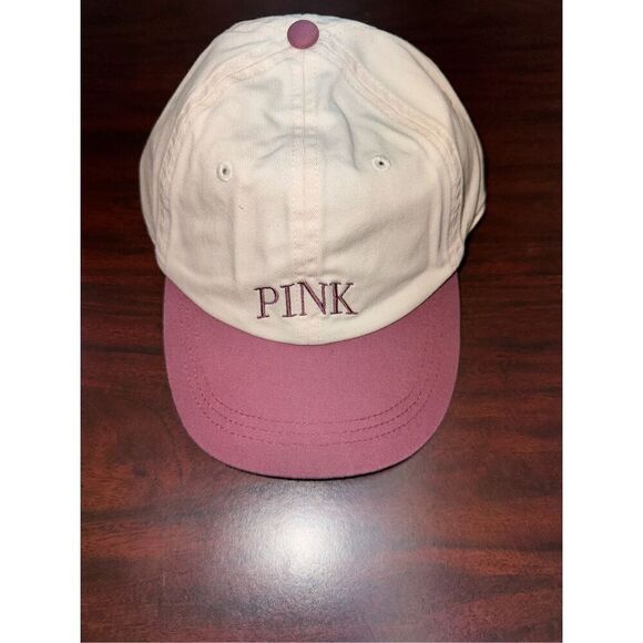 NWT PINK Victoria’s Secret Adjustable Baseball Hat - Picture 1 of 5